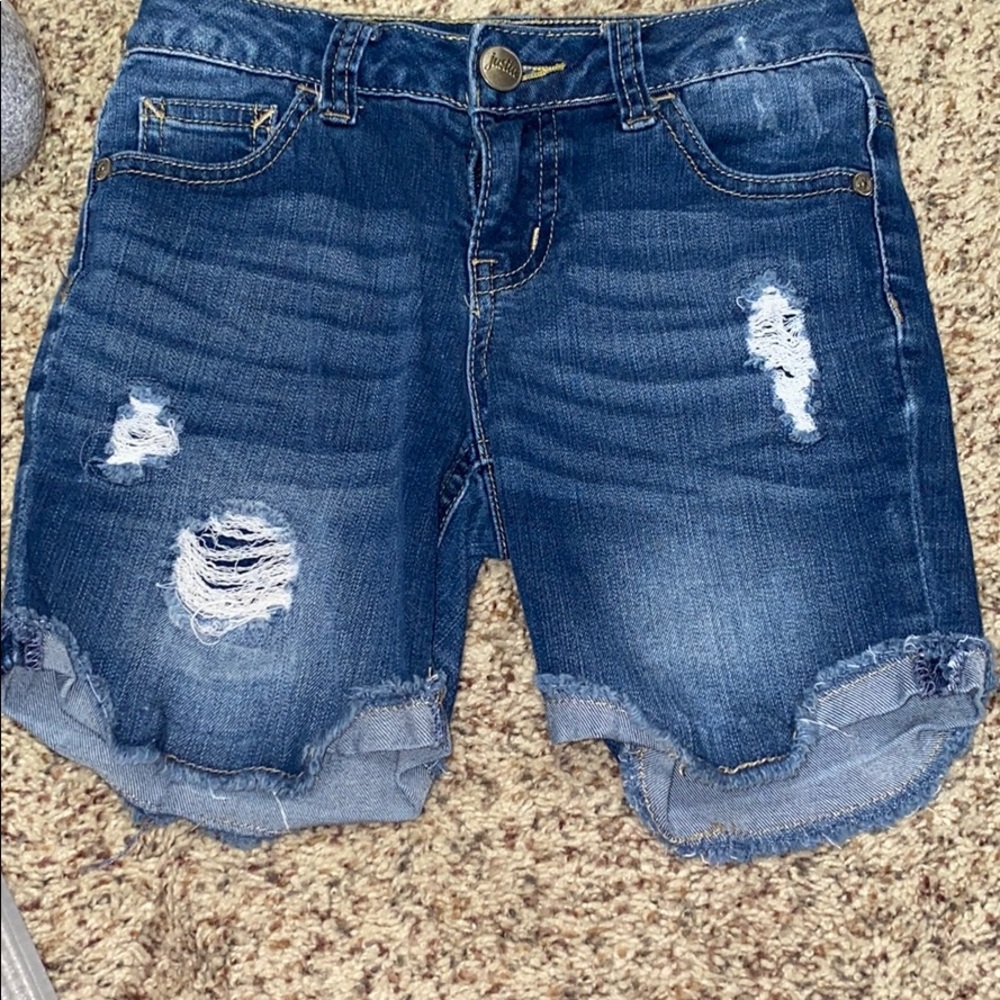 jean shorts